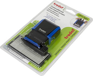 Текстовий штамп 3-х рядковий Trodat №4911 P4 T/3/U син.