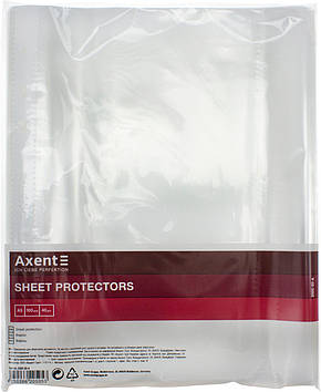Файл А5 "Axent" №2005-00 40мкм глянц.(100шт/пач.)(40пач./ящ.)