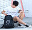 Шкільний Рюкзак c usb Sankey міської портфель зручний для перенесення м'яча Код 13-7128, фото 7