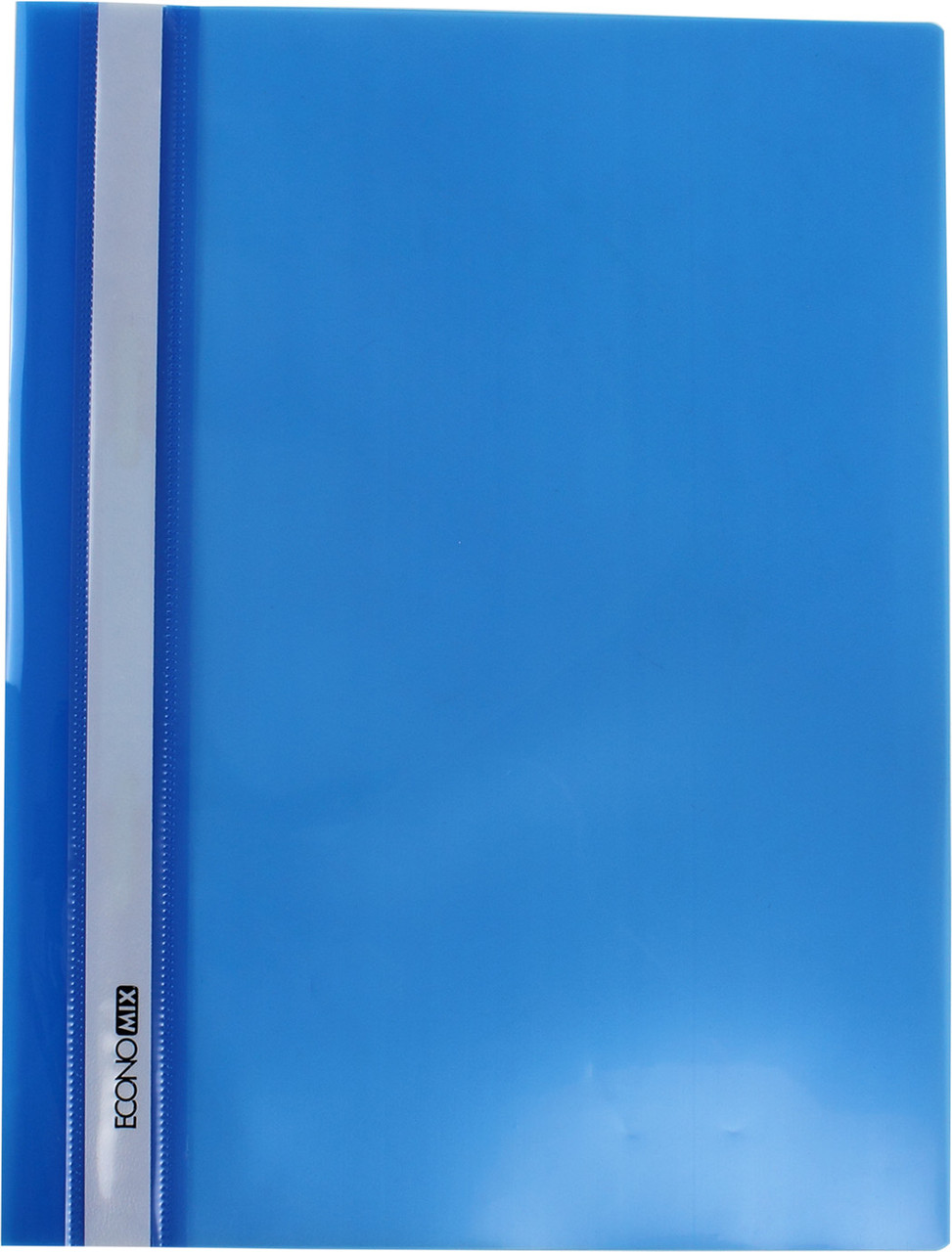 Папка-швидкозш. "Economix" №E31511-02 A4 з прозор.верхом,без перфор.,глянц. синя(10)(300), фото 1