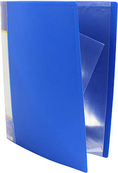 Папка "Economix" №E30601-02 A4 з 10ф. синя(6)(24)