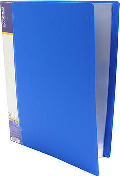 Папка "Economix" №E30603-02 A4 з 30ф. синя(6)(24)