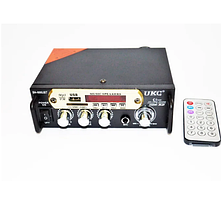 Підсилювач звуку UKC SN-666BT FM USB 2x300W Bluetooth + караоке
