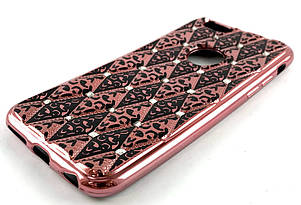 Чохол накладка на задню панель Rhombus Diamond для iPhone 6, 6S мідь, фото 3