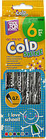 Набір ручок гел. "CoolForSchool" №CF11919 Cold Shine 6кольор. чорнила металік(12)(40)