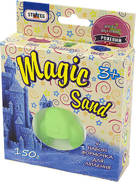 Набір для творчості "Magic sand" пісок, рожевий,з аром.полуниці,150гр №39311(32)/Strateg/