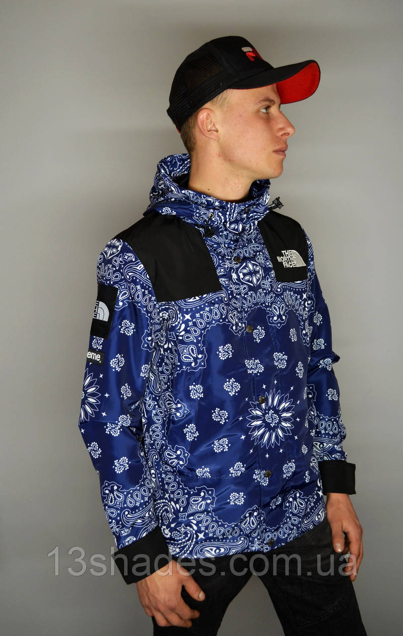 Supreme X The North Face Bandana Blue BIGL.UA 1151312776
