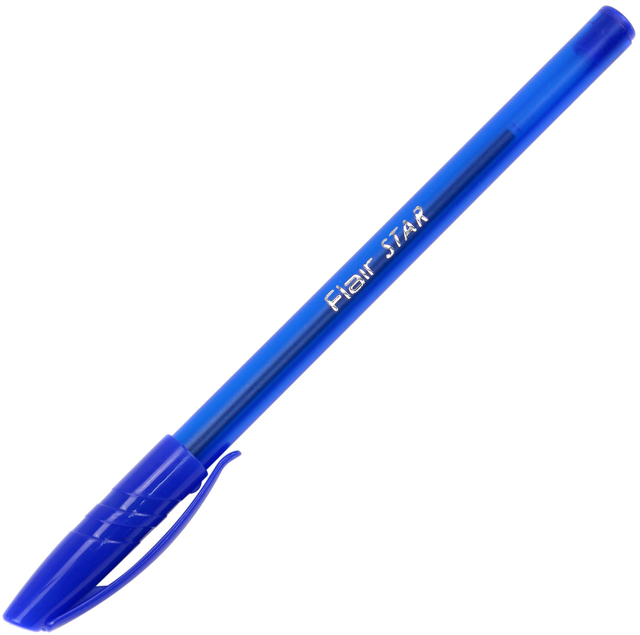 Ручка кульк. "Flair" №1104/1188 Star 1мм синя(50)(1000)(2000)