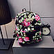Дитячий рюкзак із квітами, фото 2