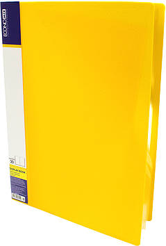 Папка "Economix" №E30602-05 A4 з 20ф. жовта(24)