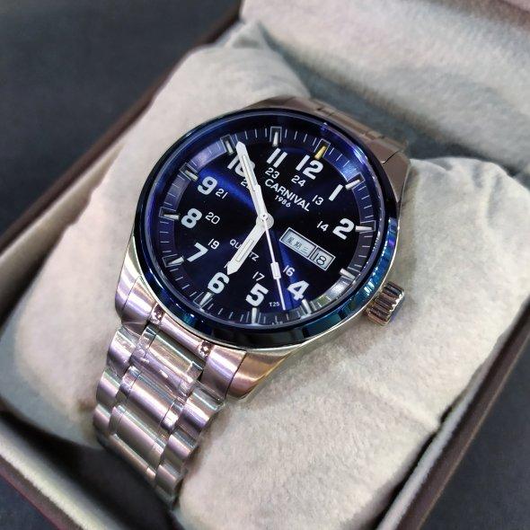 Чоловічий кварцовий годинник Carnival Millenium (сапфірове скло), фото 1