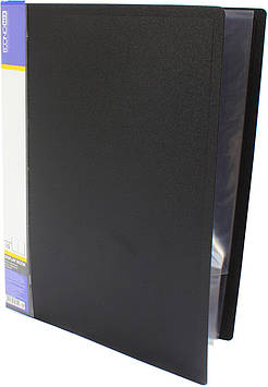 Папка "Economix" №E30601-01 A4 з 10ф. чорна(6)(24)