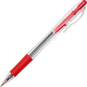 Ручка авт. кульк. "Flair" №753B=735 WOW=Gripwell 0,7мм червона(50)(100)(1000)(2000)