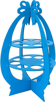 Підставка для яєць "Яйце з бантом "36х24см пофар фанера