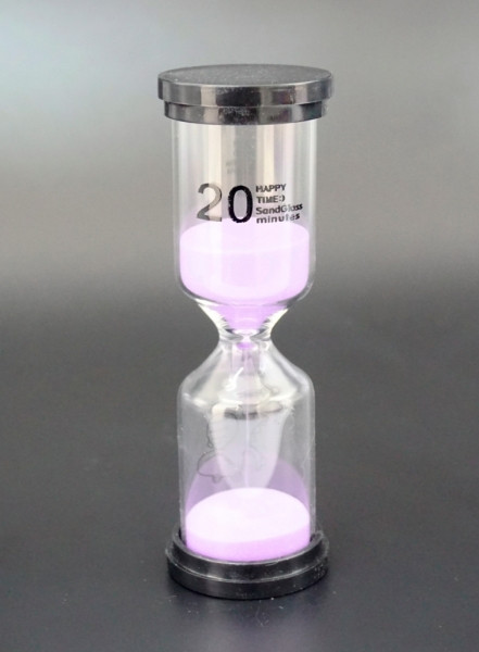 Часы Песочные на 20 Минут. Сиреневый Песок — Купить Недорого на Bigl.ua ...