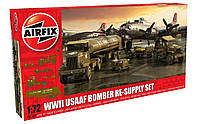 WWII USAAF 8th Bomber Resupply Set. 1/72 AIRFIX A06304