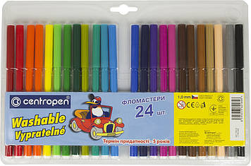 Фломастери "Centropen" 24кольор. №7790/24(1)(80)
