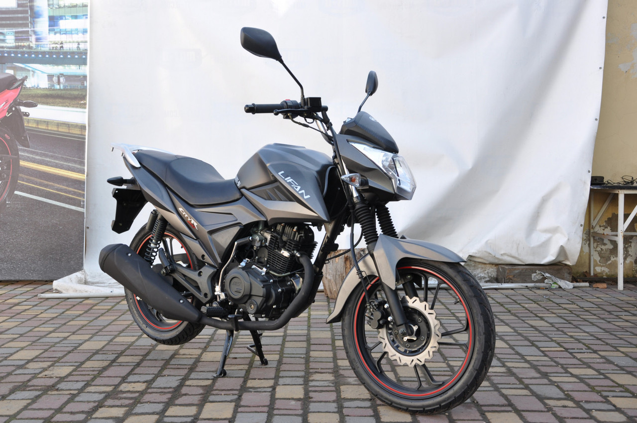 Мотоцикл Lifan 200 CiTyR Сірий