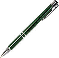 Ручка авт. кульк. "Economix" №E10307-04 HIT синя,метал.,корпус зелений(50)