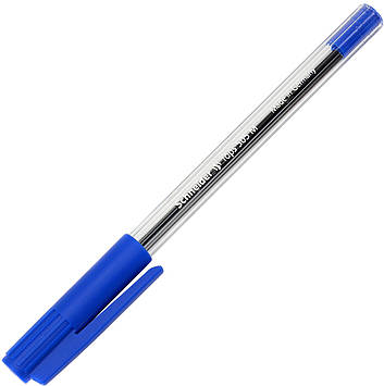 Ручка кульк. "Schneider" №S150603 Tops 505M 0,7мм синя,прозор.(10)(50)(1000)