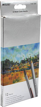 Олівці кольор. 12 кольор. "Marco" №7120-12CB аквар.(12)(240)