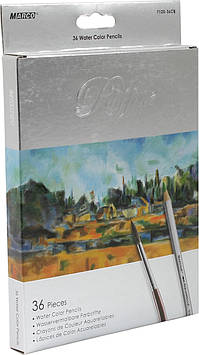 Олівці кольор. 36 кольор. "Marco" №7120-36CB аквар.(4)(80)