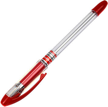 Ручка кульк. масл. "Hiper" №HO-335 Max Writer 2500м 0,7мм червона(10)(250)(2000)