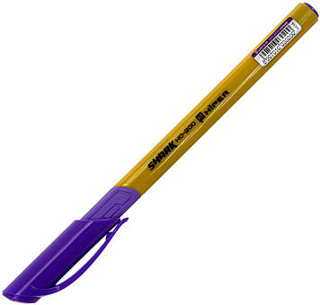Ручка кульк. масл. "Hiper" №HO-200 Shark 0,7мм фіолетова(10)(100)(1000)