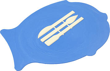 Дошка для ліплення фігурна "Рибка" зі стеками(130)