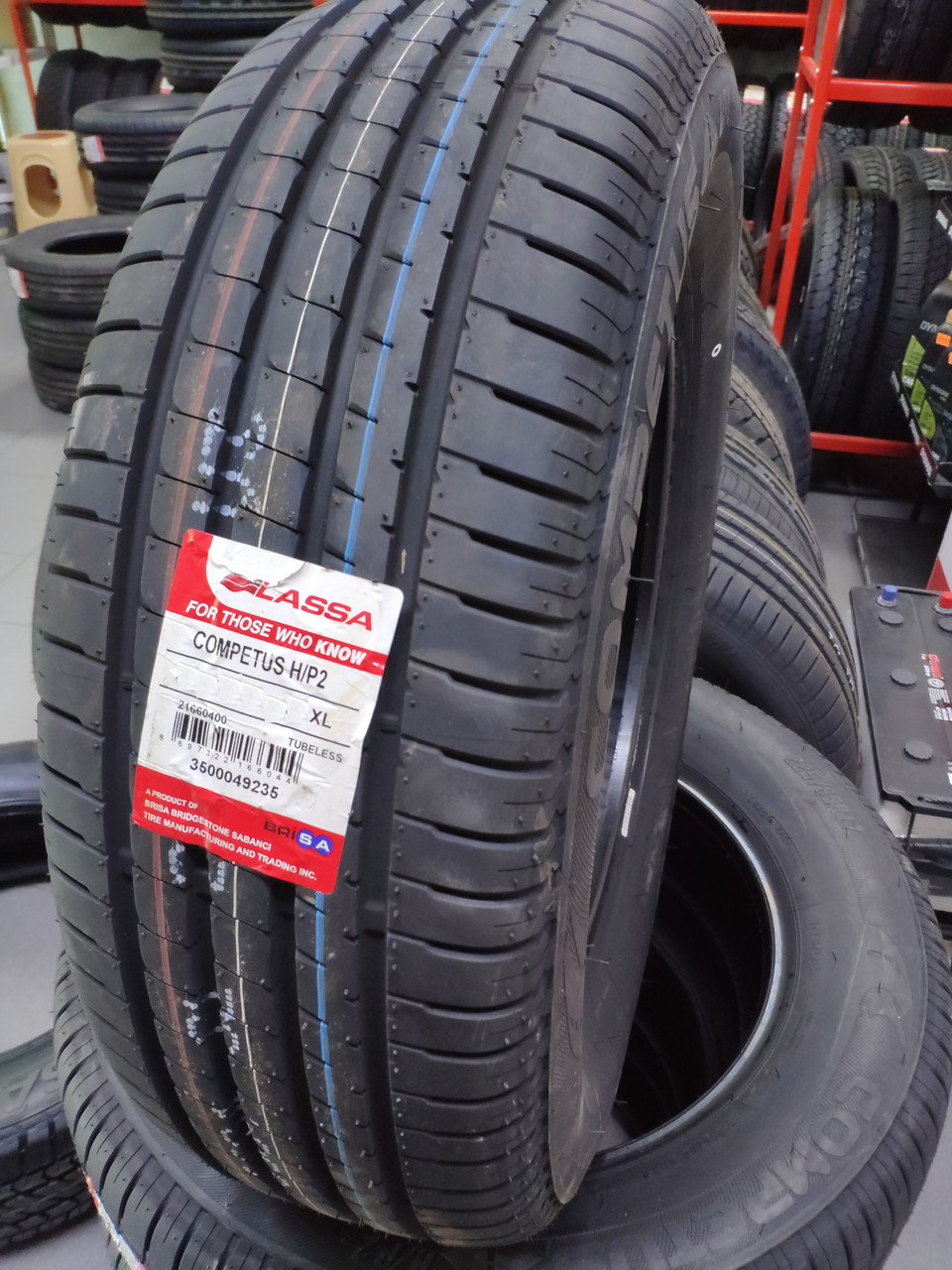 Літня  шина  Lassa  Competus  H / P2  235 / 60  R17  102V  XL