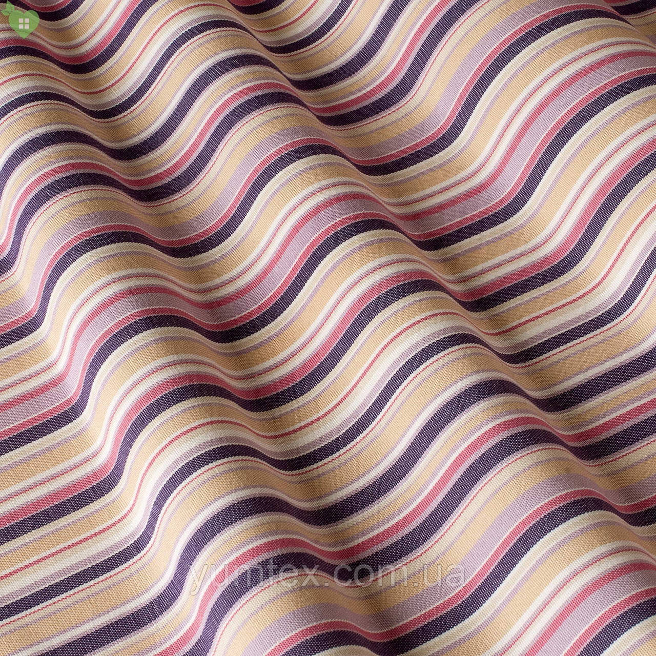 Тканина дралон вулична тканина для чохлів гойдалки шезлонгів вулична штор бузкова фіолетова смуга фон рожевий