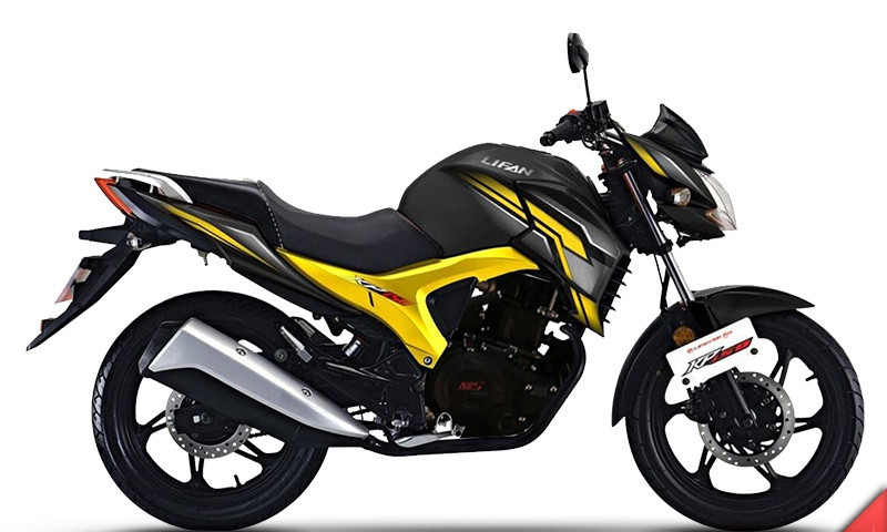 Мотоцикл Lifan KP200 ( Irokez 200) Жовто-чорний