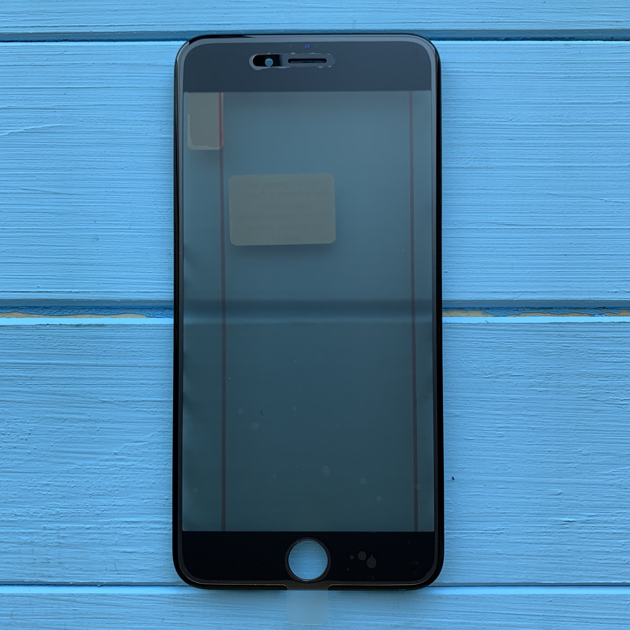 Скло корпуса Apple iPhone 6 Plus з рамкою, OCA плівкою, поляризаційної плівкою Black