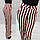 Стильні штани в смужку із завищеною талією, арт 188, у 5 кольорах, фото 9