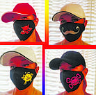 Тканинні маски з логотипом, друк на масках, мед. маски з нанесенням малюнка від 10 одиниць, фото 2