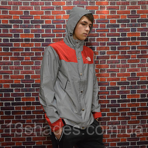 Рефлективна Куртка Supreme x The north face red, ціна: 1999
