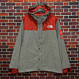 Рефлективна Куртка Supreme x The north face red, фото 2