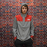 Рефлективна Куртка Supreme x The north face red, фото 4