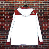Рефлективна Куртка Supreme x The north face red, фото 5