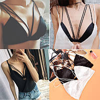 Жіночий ліф із чашечками розмір універсал чорний