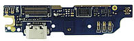 Плата зарядки Meizu M3 Note (M681H) с разъемом, микрофоном и компонентами (Тестирована)