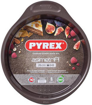 Форма для випічки "Pyrex Asimetria" 26см метал. кругла №67489/AS26BA0(6)