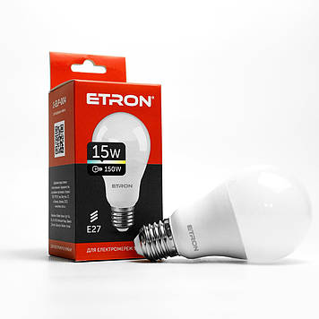 Лампа "Etron Light Power" LED 1-ELP-004  A65 15Вт 4200K Е27(10)