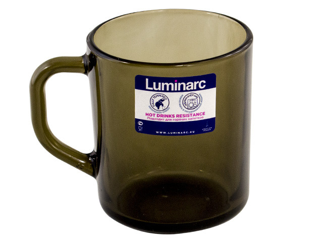 Чашка скло 250мл "Luminarc.OC3 Eclipse" дім. MUG25 №H9184/11407(6)
