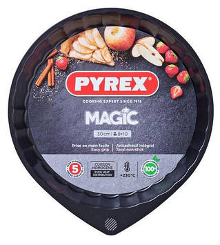 Форма для випічки "Pyrex Magic" 30см метал. круг.,хвил. борт №76382/MG30BN6