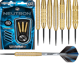 Дартс дротики Neutron Англія Winmau + запасні хвостовики, фото 5
