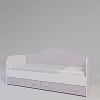 Кровать-диван Х-Скаут Х-10 пудрово-розовый мат
