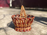 Великодній кошик плетений з лози, фото 3