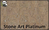 Пробковые панели (обои) Stone Art Platinum TM Wicanders 600*300*3 мм