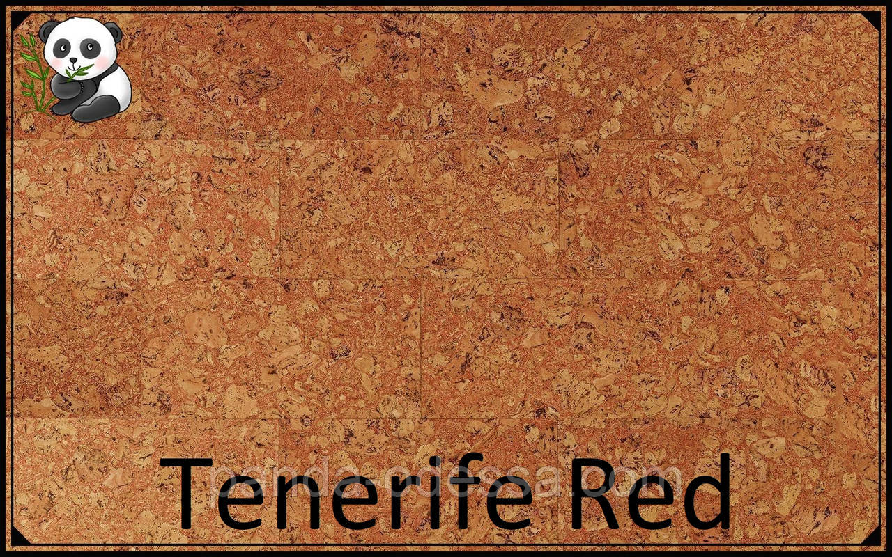 Пробкові панелі (шляхи) Tenerife Red TM Wicanders 600*300*3 мм